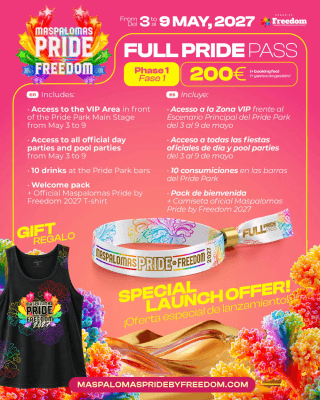Cartel de Full Pride Pass